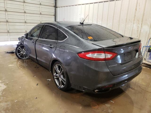 3FA6P0D98FR127267 - 2015 FORD FUSION TIT GRAY photo 3