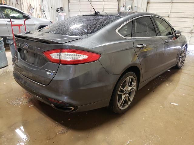 3FA6P0D98FR127267 - 2015 FORD FUSION TIT GRAY photo 4