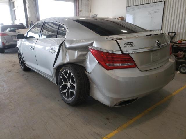 1G4G45G38GF193369 - 2016 BUICK LACROSSE S SILVER photo 3