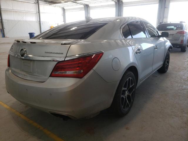 1G4G45G38GF193369 - 2016 BUICK LACROSSE S SILVER photo 4