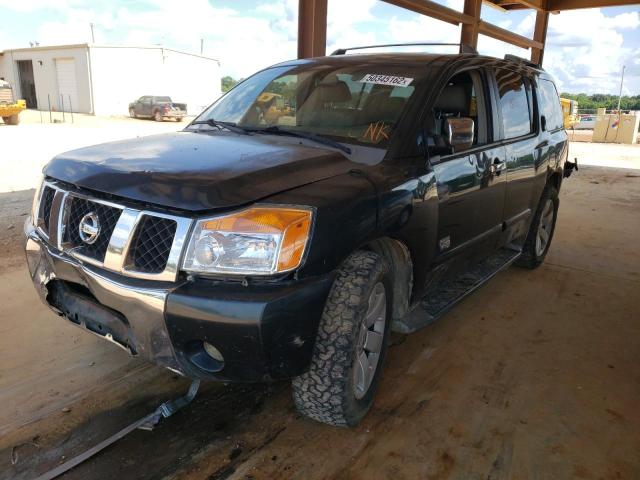 5N1BA08A87N707407 - 2007 NISSAN ARMADA SE TEAL photo 2