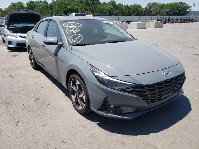 KMHLN4AJ1NU027197 - 2022 HYUNDAI ELANTRA LI GRAY photo 1