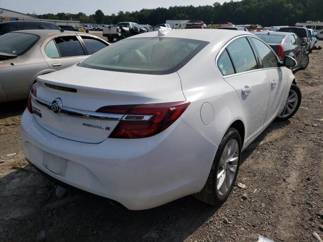 2G4GK5EX5G9156011 - 2016 BUICK REGAL WHITE photo 4