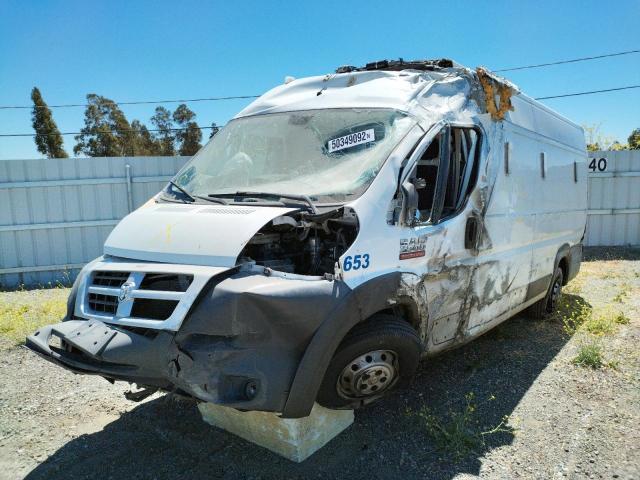 3C6URVJG8EE119467 - 2014 DODGE VAN WHITE photo 2