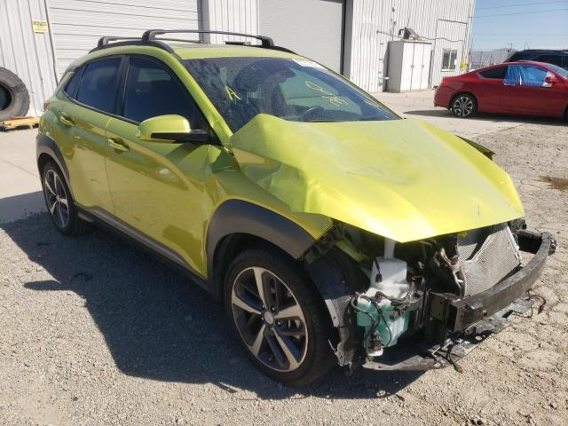 KM8K33A52KU375407 - 2019 HYUNDAI KONA LIMIT GREEN photo 1