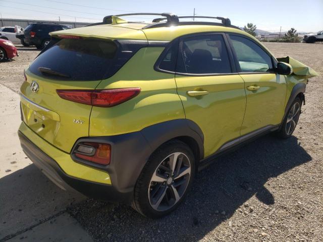 KM8K33A52KU375407 - 2019 HYUNDAI KONA LIMIT GREEN photo 4