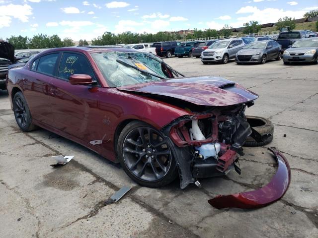 2C3CDXGJ6LH255104 - 2020 DODGE CHARGER SC BURGUNDY photo 1