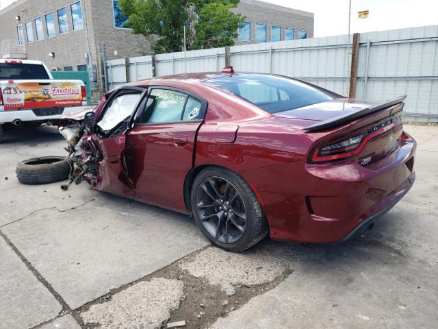 2C3CDXGJ6LH255104 - 2020 DODGE CHARGER SC BURGUNDY photo 3