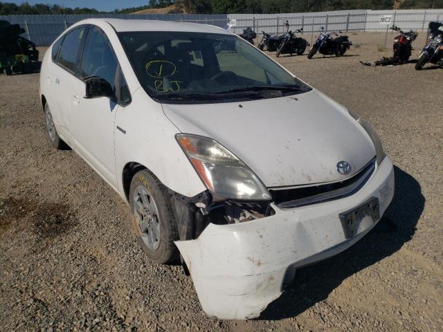 JTDKB20U483332082 - 2008 TOYOTA PRIUS WHITE photo 1