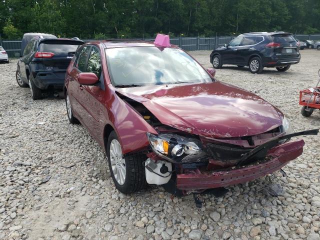 JF1GH6B66AH826629 - 2010 SUBARU IMPREZA 2. RED photo 1