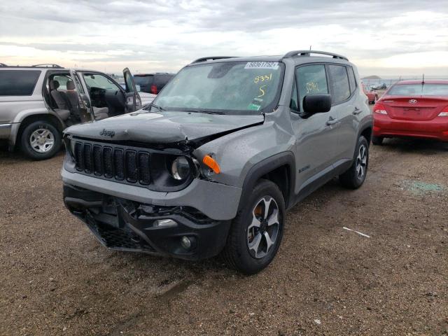 ZACNJBAB4LPL48331 - 2020 JEEP RENEGADE S GRAY photo 2
