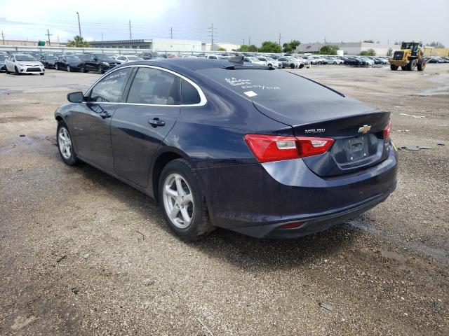 1G1ZB5ST6GF259811 - 2016 CHEVROLET MALIBU LS BLUE photo 3