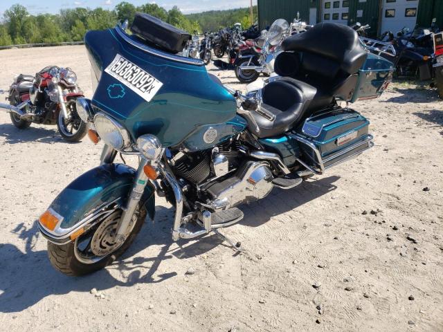 1HD1FCW114Y614498 - 2004 HARLEY-DAVIDSON FLHTCUI BLUE photo 2