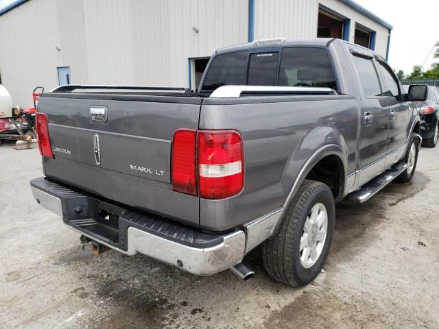 5LTPW18596FJ06615 - 2006 LINCOLN MARK LT GRAY photo 4