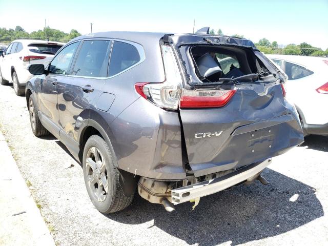 2HKRW2H50JH681735 - 2018 HONDA CR-V EX GRAY photo 3