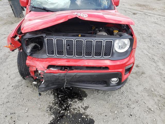 ZACNJABB6KPJ93563 - 2019 JEEP RENEGADE L RED photo 9