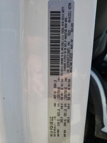 3C6TRVDG7LE120971 - 2020 RAM PROMASTER 白色 照片 10