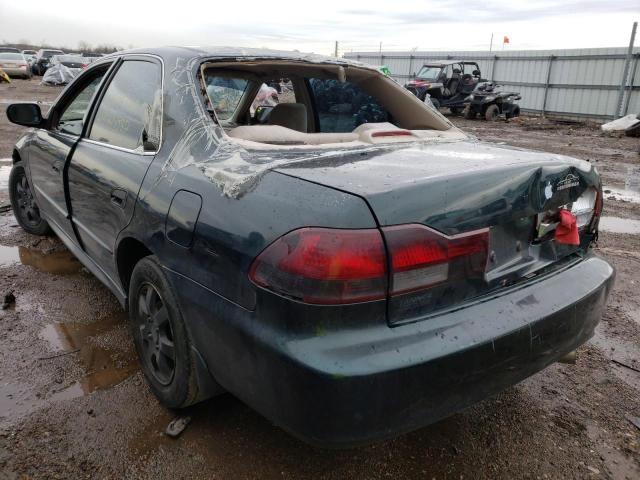 1HGCF86611A037660 - 2001 HONDA ACCORD VAL GREEN photo 3