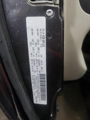 2C4RDGCGXGR347929 - 2016 DODGE GRAND CARAVAN SXT  photo 10