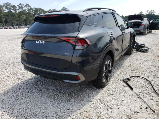 5XYK6CAF6PG021161 - 2023 KIA SPORTAGE X LINE  photo 4