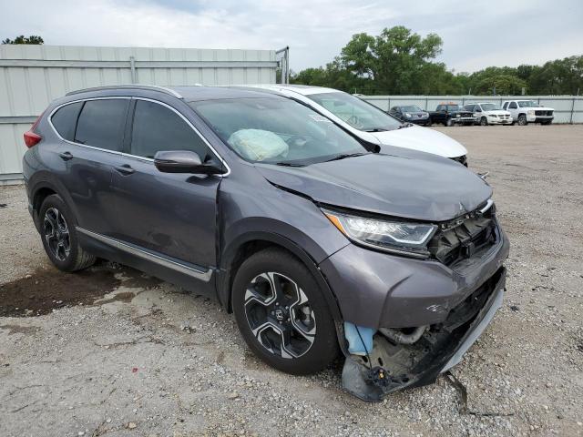 7FARW1H91JE012518 - 2018 HONDA CR-V TOURI GRAY photo 1