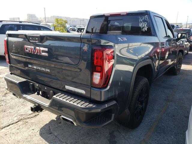 3GTU9CED1MG130701 - 2021 GMC SIERRA K15 GRAY photo 4