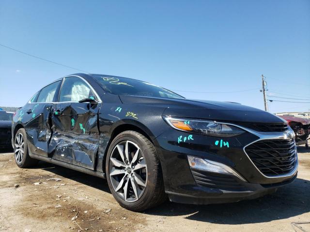 1G1ZG5ST2MF052961 - 2021 CHEVROLET MALIBU RS BLACK photo 1