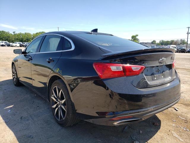 1G1ZG5ST2MF052961 - 2021 CHEVROLET MALIBU RS BLACK photo 3