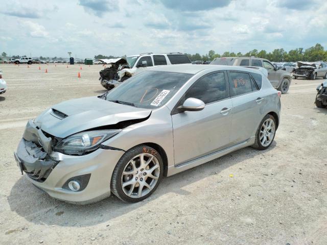 JM1BL1K37B1411938 - 2011 MAZDA SPEED 3 SILVER photo 2