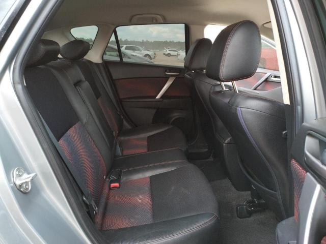 JM1BL1K37B1411938 - 2011 MAZDA SPEED 3 SILVER photo 6