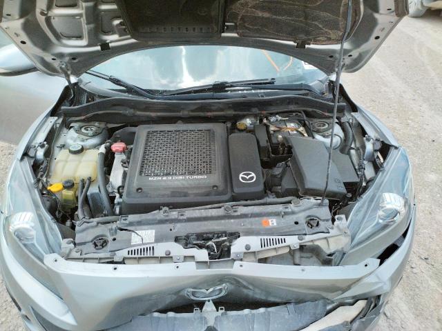 JM1BL1K37B1411938 - 2011 MAZDA SPEED 3 SILVER photo 7