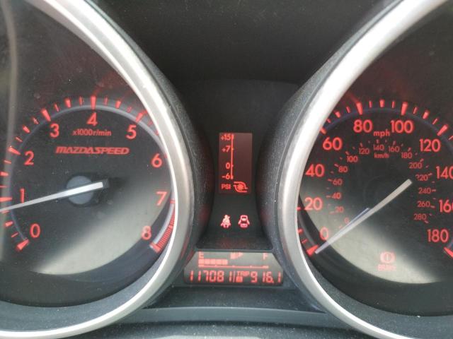 JM1BL1K37B1411938 - 2011 MAZDA SPEED 3 SILVER photo 8