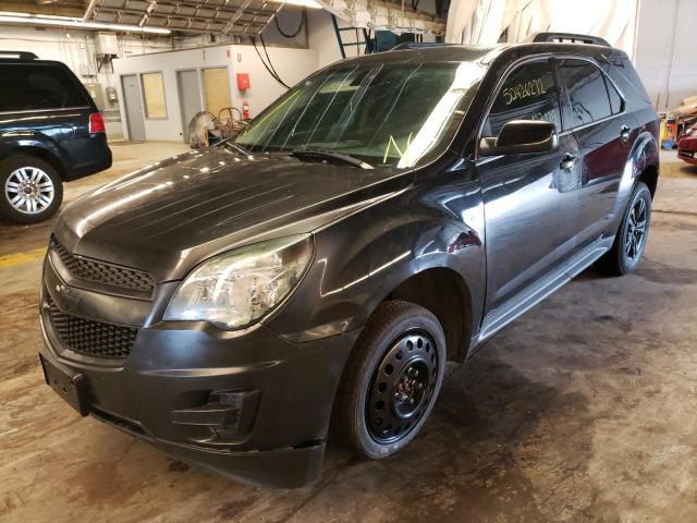 2GNFLFEK9F6163963 - 2015 CHEVROLET EQUINOX LT BLACK photo 2