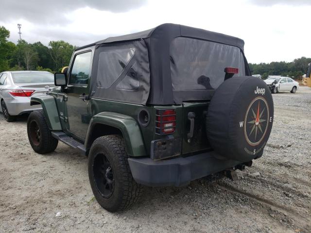 1J4FA54117L203179 - 2007 JEEP WRANGLER S GREEN photo 3