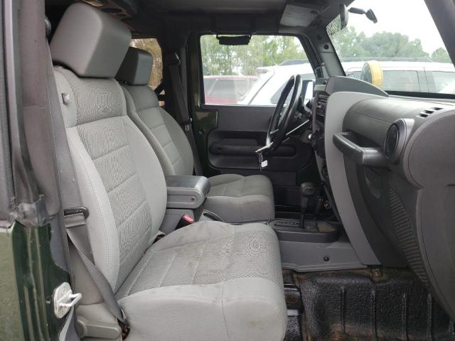 1J4FA54117L203179 - 2007 JEEP WRANGLER S GREEN photo 5