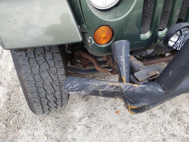 1J4FA54117L203179 - 2007 JEEP WRANGLER S GREEN photo 9