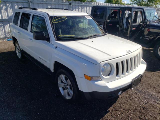 1C4NJRAB3ED804400 - 2014 JEEP PATRIOT WHITE photo 1