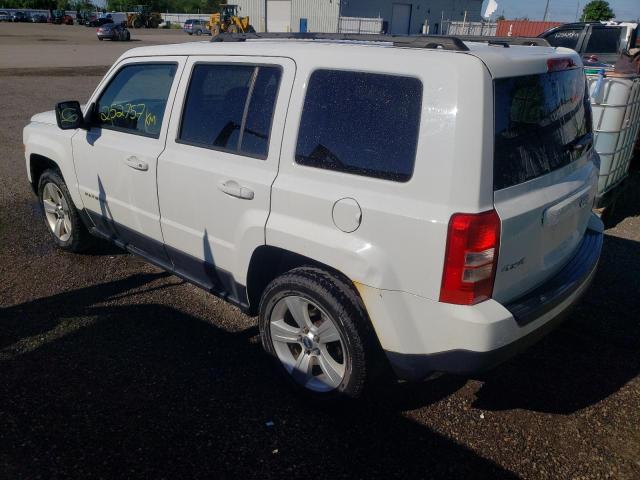 1C4NJRAB3ED804400 - 2014 JEEP PATRIOT WHITE photo 3