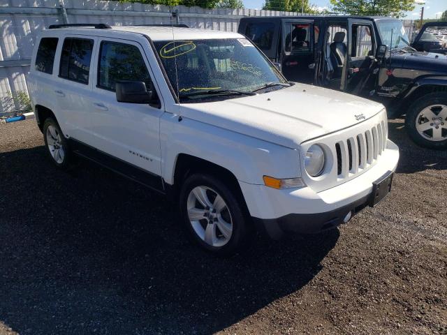 1C4NJRAB3ED804400 - 2014 JEEP PATRIOT WHITE photo 9