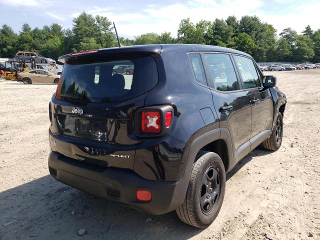 ZACCJBAT6GPE31168 - 2016 JEEP RENEGADE S BLACK photo 4