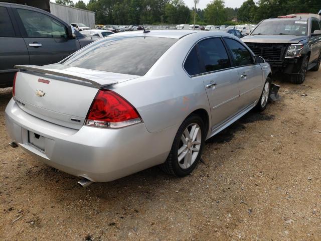 2G1WC5E36E1108466 - 2014 CHEVROLET IMPALA LIM SILVER photo 4