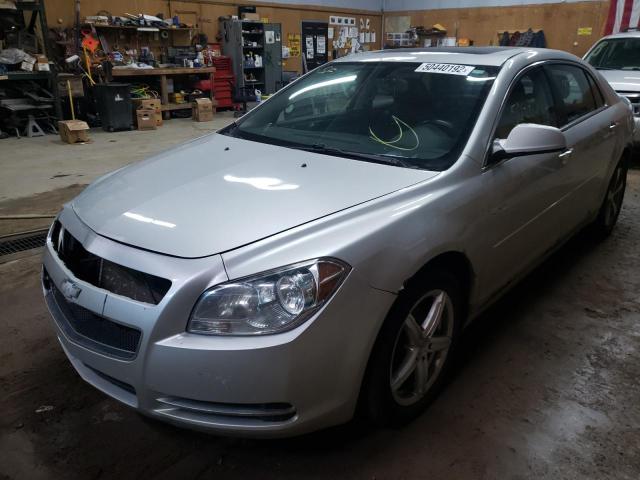 1G1ZC5E04CF362847 - 2012 CHEVROLET MALIBU 1LT 银色 照片 2