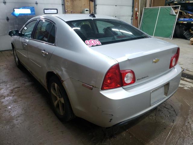 1G1ZC5E04CF362847 - 2012 CHEVROLET MALIBU 1LT 银色 照片 3