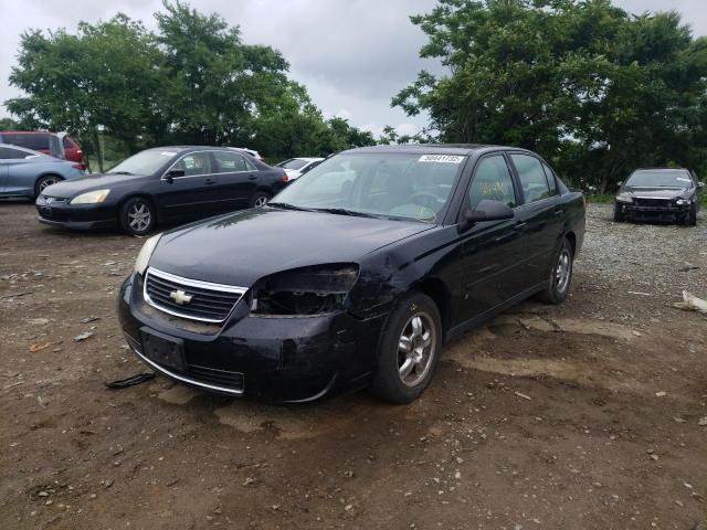 1G1ZS58F37F211054 - 2007 CHEVROLET MALIBU LS BLACK photo 2