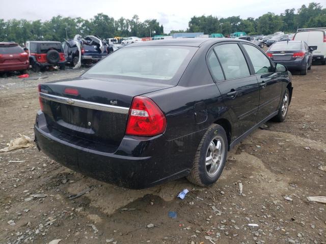 1G1ZS58F37F211054 - 2007 CHEVROLET MALIBU LS BLACK photo 4