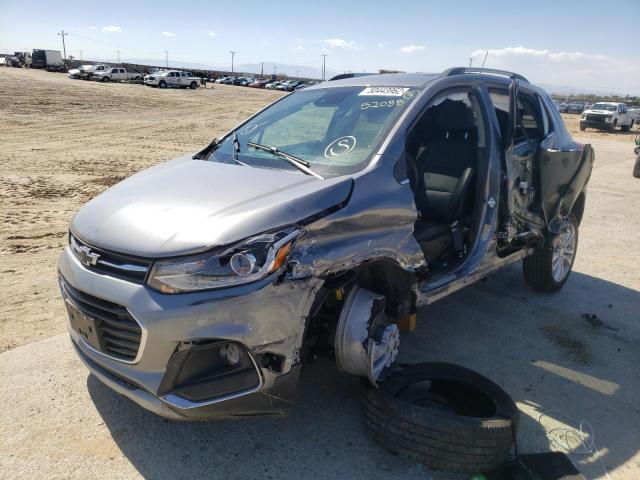 3GNCJMSBXLL311823 - 2020 CHEVROLET TRAX PREMI GRAY photo 2