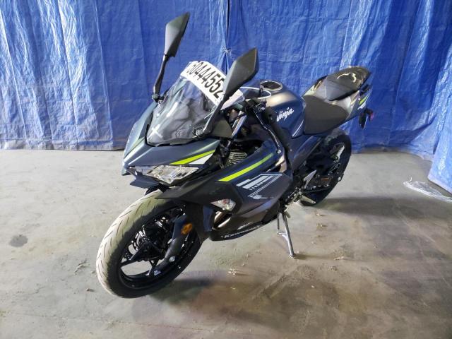 JKAEXKH1XNDAH2858 - 2022 KAWASAKI EX400 BLUE photo 2