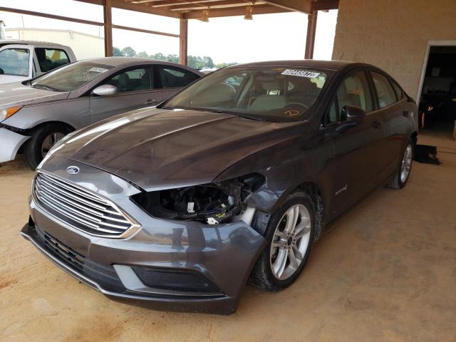 3FA6P0LU1JR116917 - 2018 FORD FUSION SE CHARCOAL photo 2