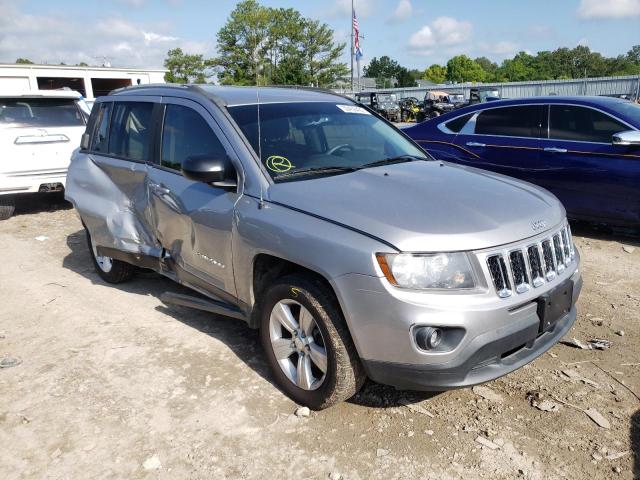 1C4NJCBA5GD666574 - 2016 JEEP COMPASS SP SILVER photo 1