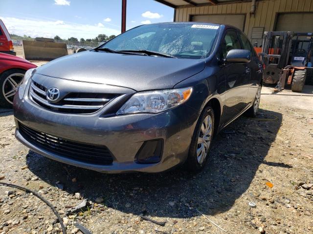 2T1BU4EE7DC063505 - 2013 TOYOTA CORROLLA GRAY photo 2